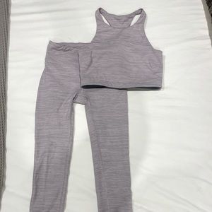 Outdoor Voices Lavender Activewear Set